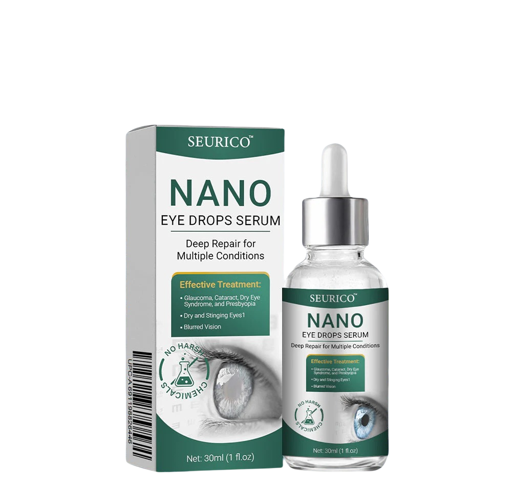 👩‍⚕️Seurico™ Nano Eye Drops Serum ✅Approved by the American Academy of Ophthalmology(Suitable for presbyopia, dry eye syndrome, glaucoma, and cataracts)